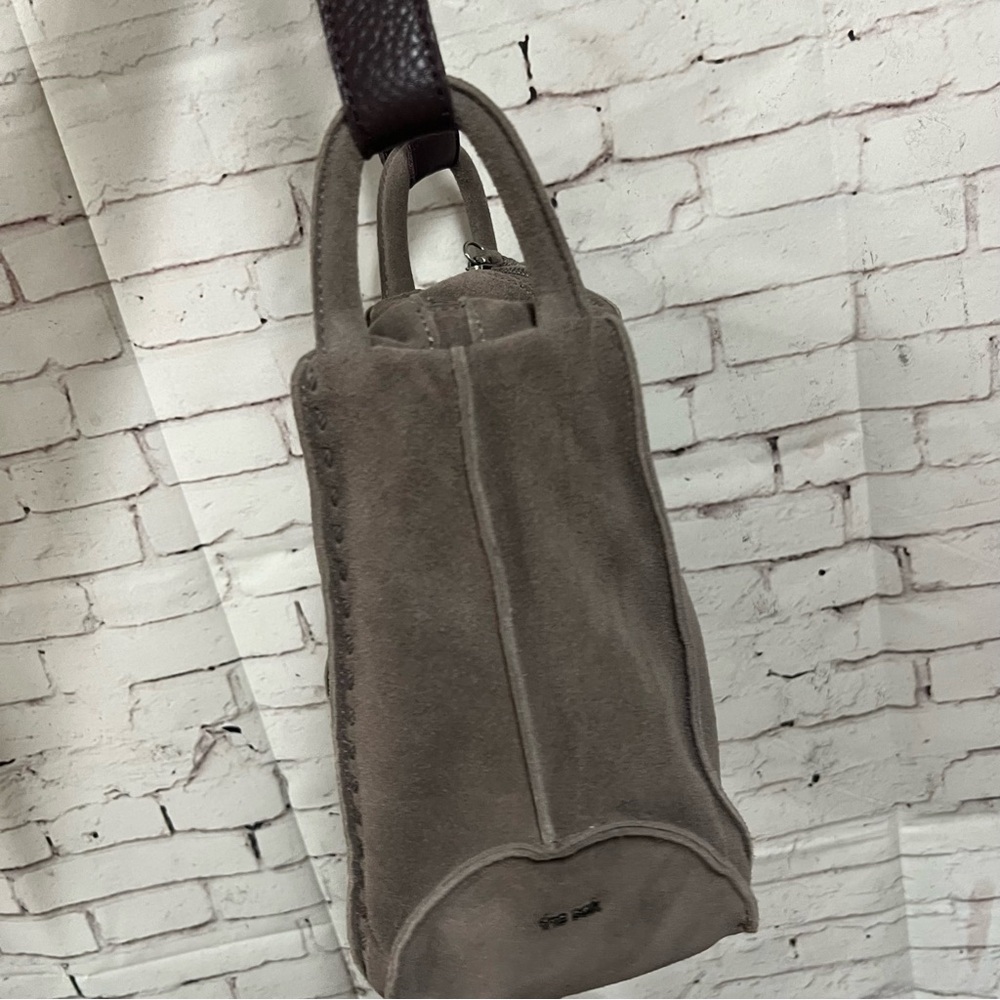 The Sak Los Feliz Hobo Purse Shoulder Bag Mushroom Suede - Picture 7 of 16